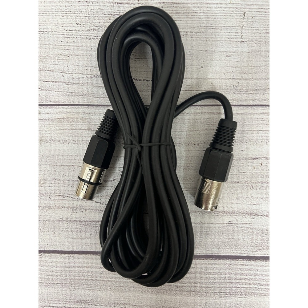 10Ft 10 Foot XLR 3-Pin Male to Female Microphone Audio‎ Mic Shielded Cord Cable